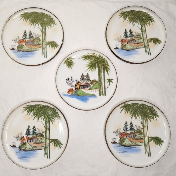 Katuni Porcelain Plates Set - Picture 1 of 14